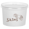 View Image 1 of 2 of To Go Paper Food Container with Flat Lid - 10 oz.