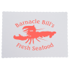 View Image 1 of 1 of Paper Placemat - White - Scallop