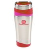 View Image 1 of 3 of Color Touch Stainless Tumbler - 16 oz. - 24 hr