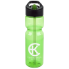 View Image 1 of 3 of Olympian Bottle with Two-Tone Flip Straw Lid - 28 oz.