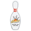 View Image 1 of 1 of Flat Flexible Magnet - Bowling Pin