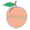 View Image 1 of 1 of Flat Flexible Magnet - Peach