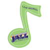 View Image 1 of 1 of Flat Flexible Magnet - Musical Note