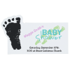 View Image 1 of 1 of Flat Flexible Magnet - Foot Print