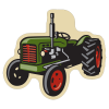 View Image 1 of 1 of Custom Flat Flexible Magnet - 6.1 - 7 SQ IN