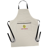 View Image 1 of 2 of Cotton Cooking Apron - Embroidered