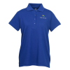 View Image 1 of 3 of Smooth Touch Blended Pique Polo - Ladies'