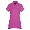 View Image 1 of 2 of Stretch Pique Blend Polo - Ladies'