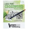 View Image 1 of 4 of Large Print Crossword Puzzle Book & Pencil - Volume 2