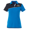 View Image 1 of 2 of Prater Micro Poly Interlock Polo - Ladies' - 24 hr