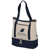 View Image 1 of 4 of Coastal Cotton Insulated Tote