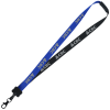 View Image 1 of 1 of Two-Tone Poly Lanyard - 3/4" - 32" - Metal Lobster Claw