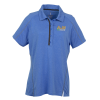View Image 1 of 3 of Macta Cross Dyed Performance Polo - Ladies' - 24 hr