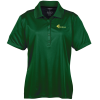 View Image 1 of 3 of Dade Textured Performance Polo - Ladies' - 24 hr