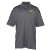 View Image 1 of 3 of Snag Resistant Heather Performance Polo - Men's