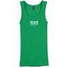 View Image 1 of 2 of Classic 1x1 Rib Tank - Ladies' - Colors