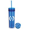 View Image 1 of 2 of Hot & Cold Skinny Tumbler - 14 oz. - 24 hr