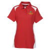 View Image 1 of 3 of Under Armour Team Colorblock Polo - Ladies' - Embroidered