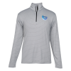 View Image 1 of 2 of Striped 1/4-Zip Pullover - Embroidered