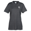 View Image 1 of 3 of Cool & Dry Heather Performance Tee - Ladies'