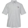 View Image 1 of 2 of Easy Care Short Sleeve Oxford Shirt - Men's