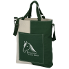 View Image 1 of 4 of Dual Color Cotton Tote