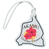 View Image 1 of 4 of Soft Vinyl Full-Color Luggage Tag - Hawaii