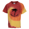 View Image 1 of 3 of Tie-Dye Swirl T-Shirt - Youth