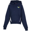 View Image 1 of 2 of Colorblock Sport Fleece Hoodie - Youth - Embroidered