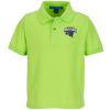View Image 1 of 3 of Silk Touch Sport Polo - Youth
