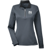 View Image 1 of 3 of Cool & Dry 1/4-Zip Pullover - Ladies' - Screen