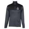 View Image 1 of 2 of Cool & Dry Colorblock 1/4-Zip Pullover - Screen