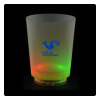 View Image 1 of 8 of Light-Up Frosted Glass - 11 oz. - Multicolor - 24 hr
