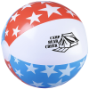 View Image 1 of 2 of Patriotic Beach Ball - 24 hr