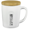 View Image 1 of 2 of Chic Mug with Bamboo Lid - 15 oz.