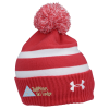 View Image 1 of 2 of Under Armour Pom Beanie - Embroidered