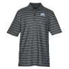 View Image 1 of 3 of Greg Norman Play Dry Performance Striped Mesh Polo