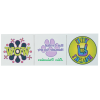 View Image 1 of 1 of Super Kid 3 Tattoo Strip - Wow Words