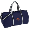 View Image 1 of 2 of Cotton 22" Weekender Duffel - Embroidered