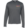 View Image 1 of 3 of Heather Challenger Long Sleeve Tee - Men's - Embroidered