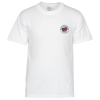 View Image 1 of 2 of Port & Company Essential T-Shirt - Men's - White - Embroidered