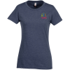 View Image 1 of 3 of District Perfect Blend T-Shirt - Ladies' - Embroidered