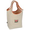 View Image 1 of 3 of Inspirations Reversible Cotton Tote - Watermelon - Emb