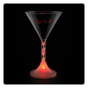 View Image 1 of 8 of Martini Glass with Light-Up Spiral Stem - 6 oz. - 24 hr