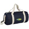 View Image 1 of 2 of Denim 20" Barrel Duffel - Embroidered