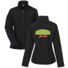 View Image 1 of 2 of Crossland Soft Shell Jacket - Ladies' - Applique Twill