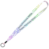 View Image 1 of 1 of Dye-Sub Lanyard - 3/4" - 32" - Metal Split Ring