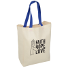 View Image 1 of 4 of Cotton Grocery Tote - 24 hr