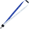 View Image 1 of 1 of Two-Tone Poly Lanyard - 3/4" - 34" - Plastic Swivel Snap Hook