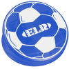 View Image 1 of 1 of Keep-it Clip - Soccer Ball - Translucent - 24 hr